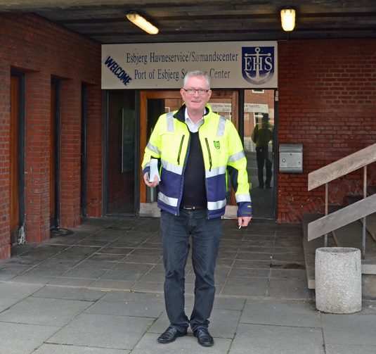 Jan Erik Kamstrup, Esbjerg Havne-Service